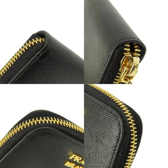 PRADA Saffiano Leather Metal Coin Case - Picture 10 of 11